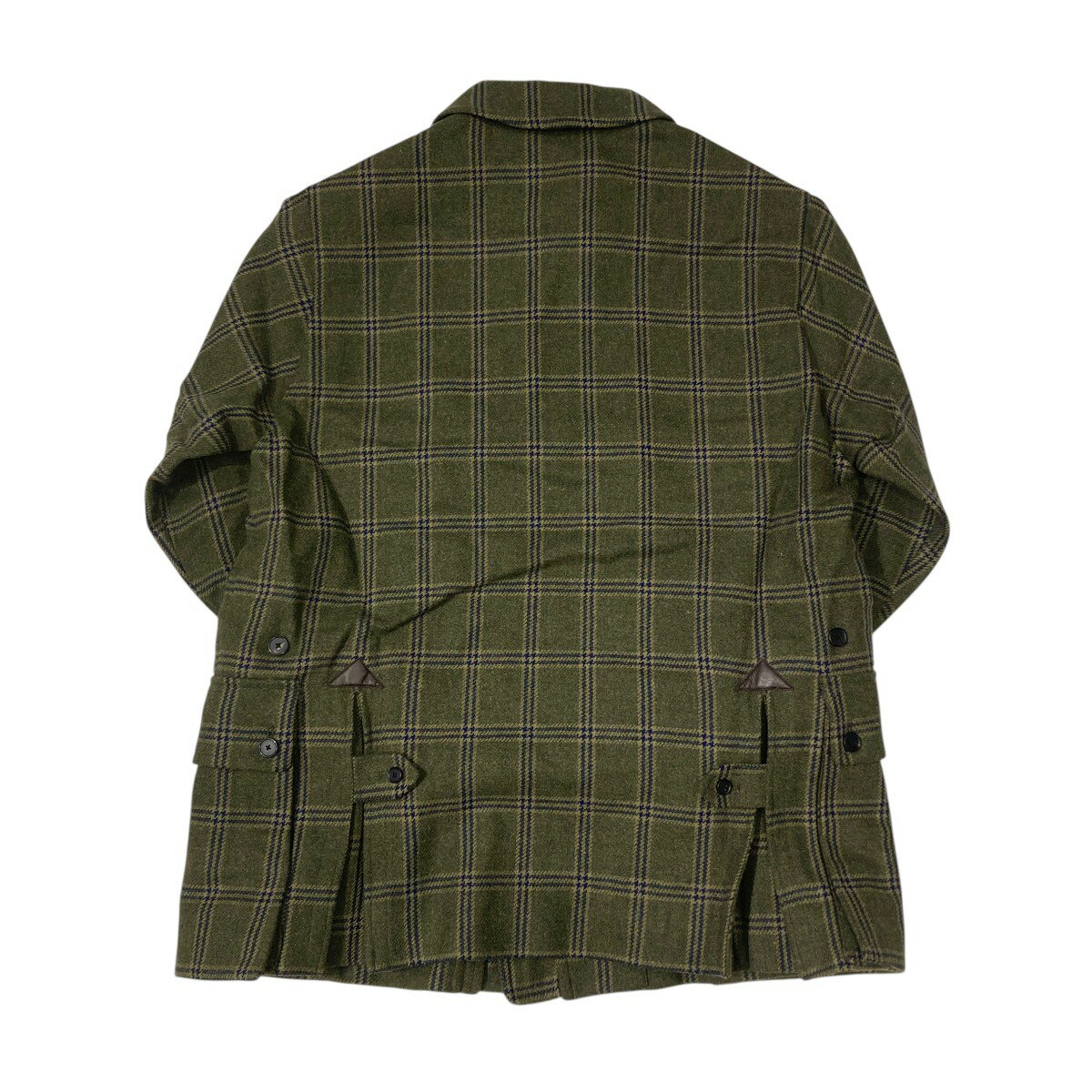 【中古】A．PRESSE23AW Hunting Half Coat ハンティングハーフコート 23AAP-01-11H グリーン サイズ：2【価格見直し】