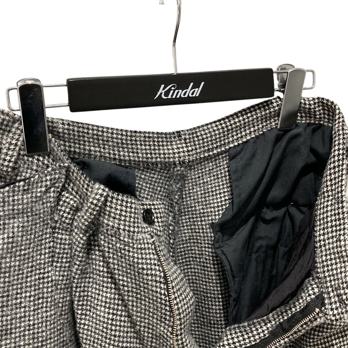 【中古】sulvam　千鳥格子 パンツ SQ-P02-110 グレー×ブラック サイズ：XL 【131025】（サルバム）