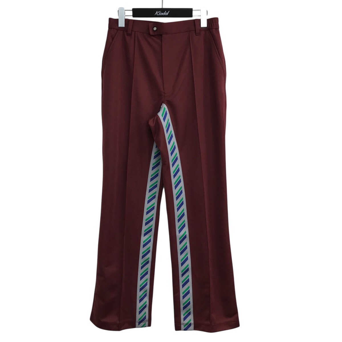 【中古】ASICS NOVALIS「STYRAX TRACK PANTS」 トラックパンツ 2203A296 ワインレッド サイズ:XS【価格見直し】