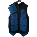 【中古】BYBORRE グレー×ブルー サイズ:M 【131025】(バイボレ)