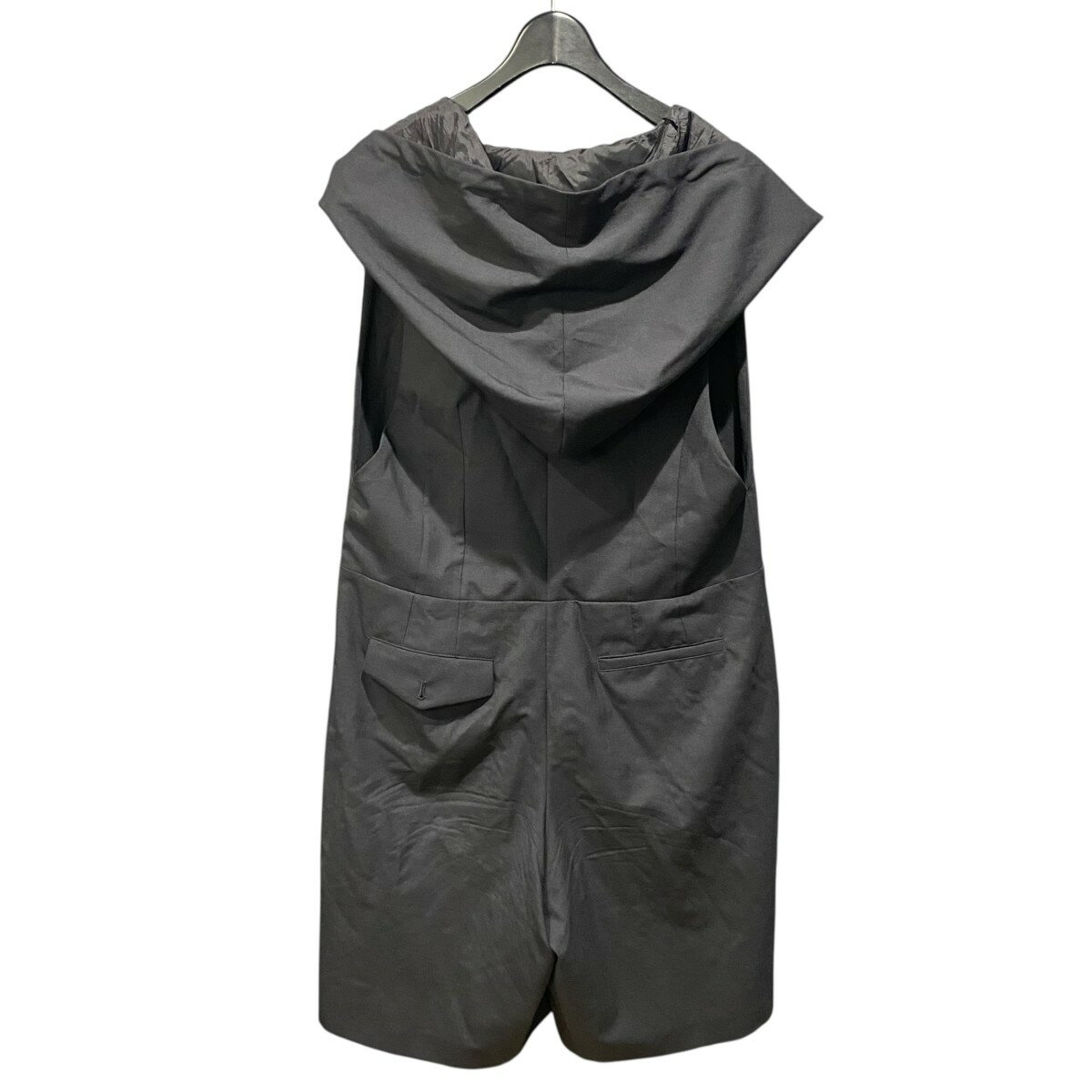 【中古】noir kei ninomiya25SS ウールトロオールインワン 3O-U002 ブラック サイズ：M【価格見直し】