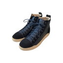 【中古】DIESEL ハイカットスニーカー S14-09-CW ネイビー サイズ:27 【171025】(ディーゼル)