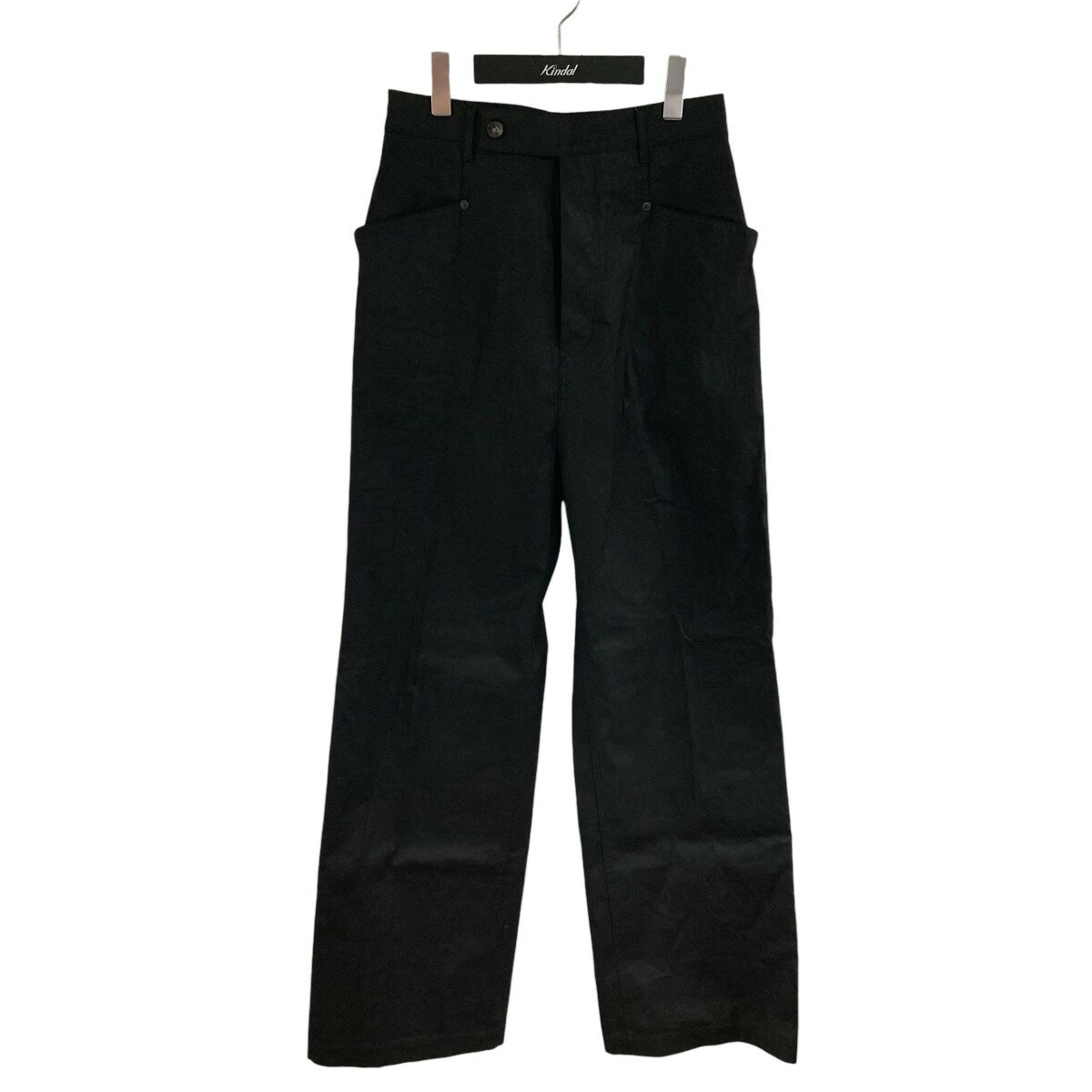 【中古】DRKSHDWボタンフライパンツ ブラック サイズ：26【価格見直し】