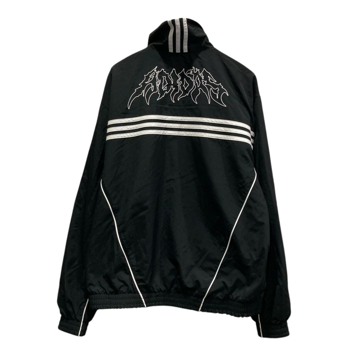 【中古】adidas　フレームジャケット トラックジャケット IS0242 ブラック サイズ：S 【181025】（アディダス）