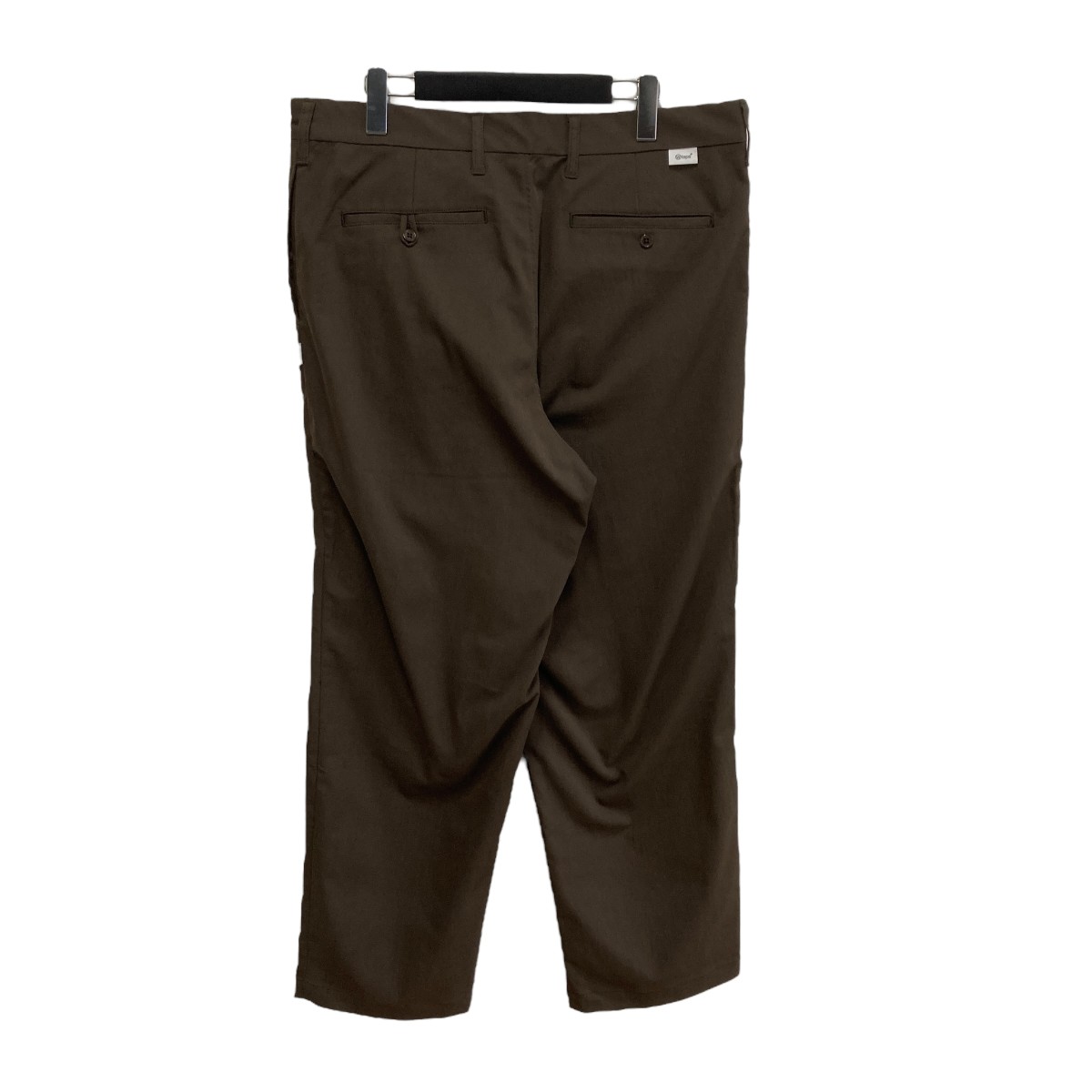 【中古】WTAPS　25SS Wrkt2502 ／ Trousers ／ Poly Twill Coolmax パンツ 251CWDT-PTM06 ブラウン サイズ：4 【201025】（ダブルタップス）