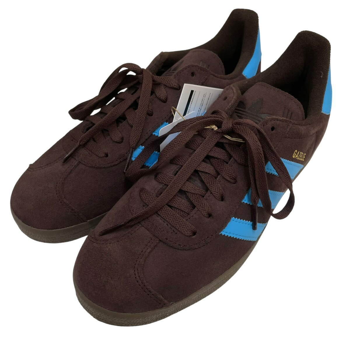 【中古】adidas GAZELLE ローカットスニーカー JH5392 ブラウン サイズ:26.5cm 【191025】(アディダス)