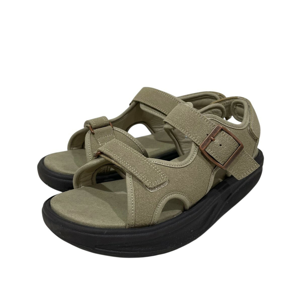 【中古】BEAMSKISUMU CLASSIC MBT BEAMS別注 サンダル 11-33-0082-195- 29700 ブラウン サイズ：40【価格見直し】