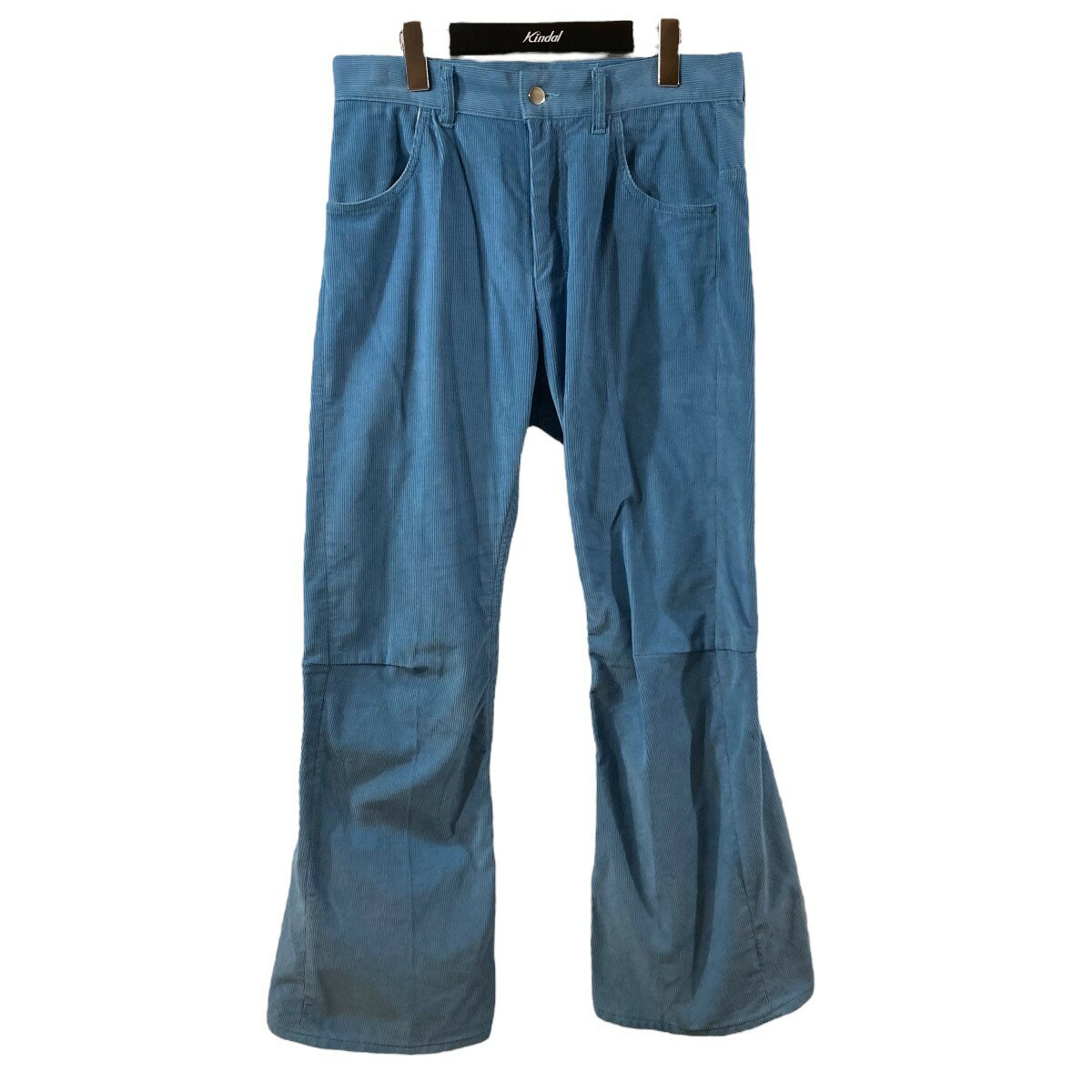 【中古】SHINYA KOZUKAAS ’72 WAS Dusty blue コーデュロイパンツ 2201SK79 ブルー サイズ：M【価格見直し】