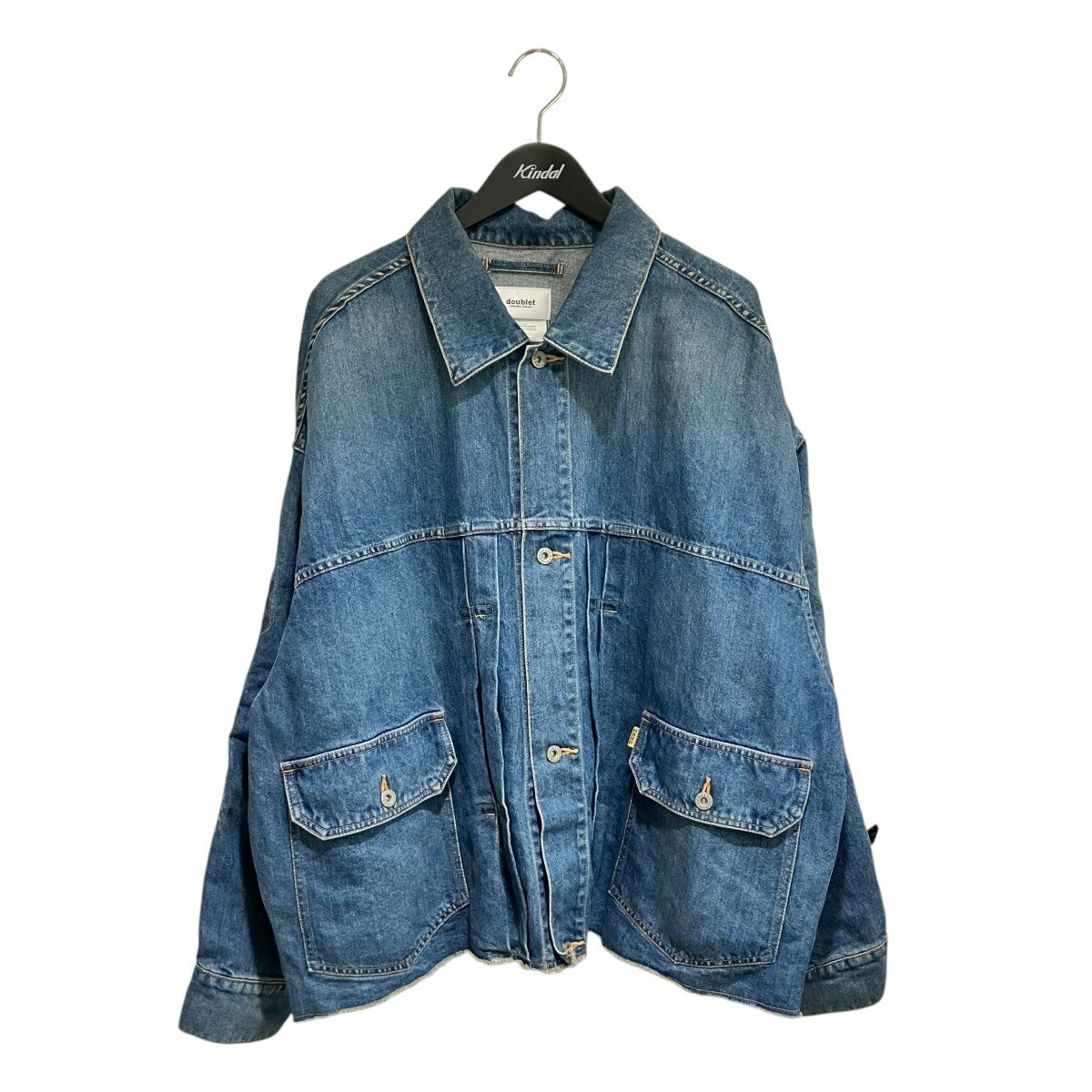 【中古】doublet CHAOS EMBROIDERY 2WAY S 青 楽天市場】doublet カオスの通販