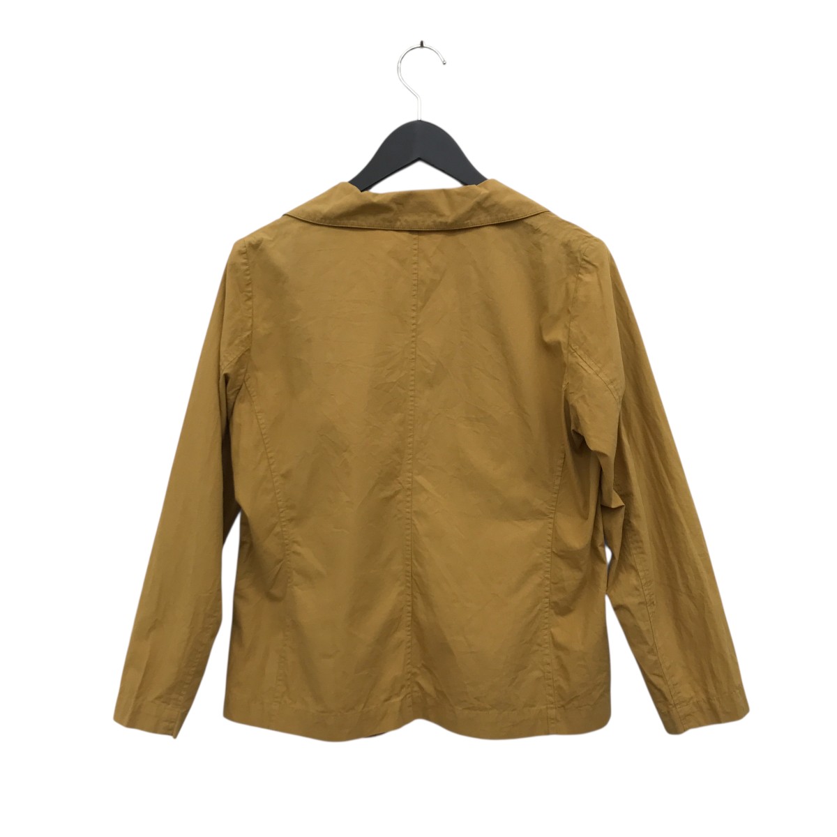 【中古】RINEN　オーガニック平織 テーラードジャケット イエロー サイズ：1 【261025】（リネン）