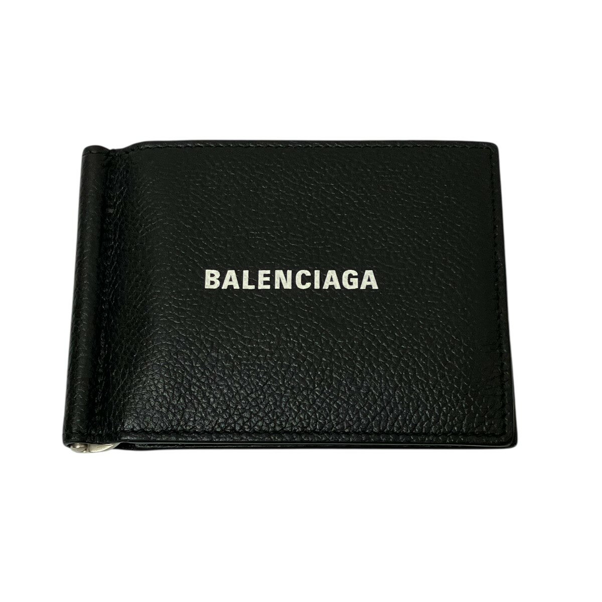 新品未使用　バレンシアガ　マネークリップ　札入れ　シボ革　レザー　黒　付属品完備 楽天市場】balenciaga マネークリップの通販