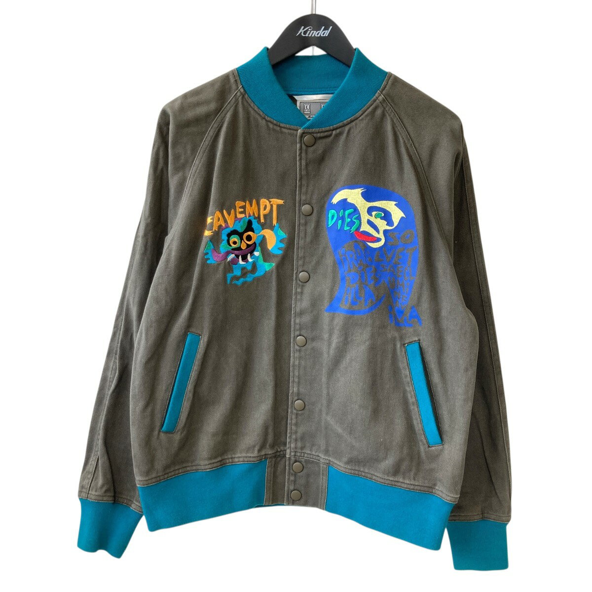 【中古】C．E　リブジャケット グレ