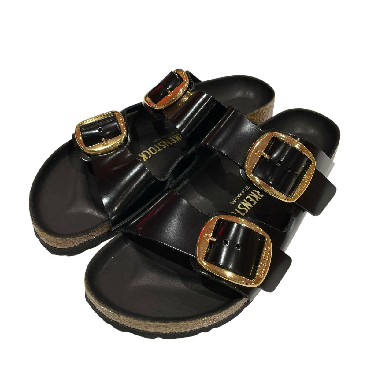 【中古】BIRKENSTOCKArizona Big Buckl サンダル 1021476 ブラック サイズ：40【価格見直し】