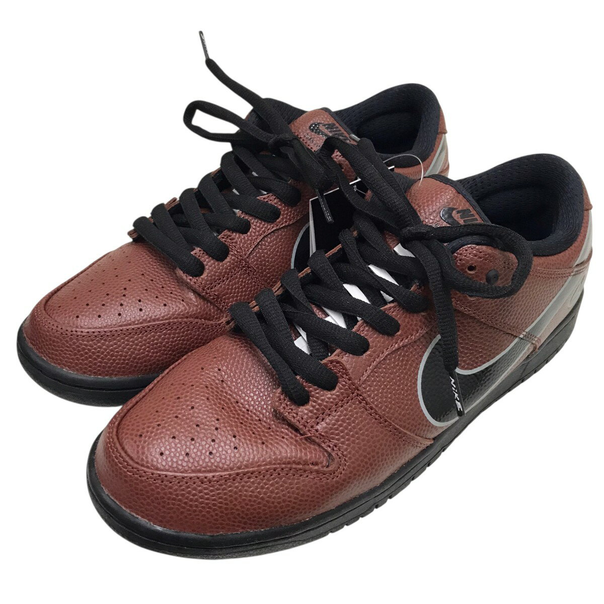 【中古】NIKE SB×Limosine Skateboards　Dunk Low Pro ローカットスニーカー ブラウン サイズ：29cm 【311025】（ナイキSB×リムジン スケートボード）(4)