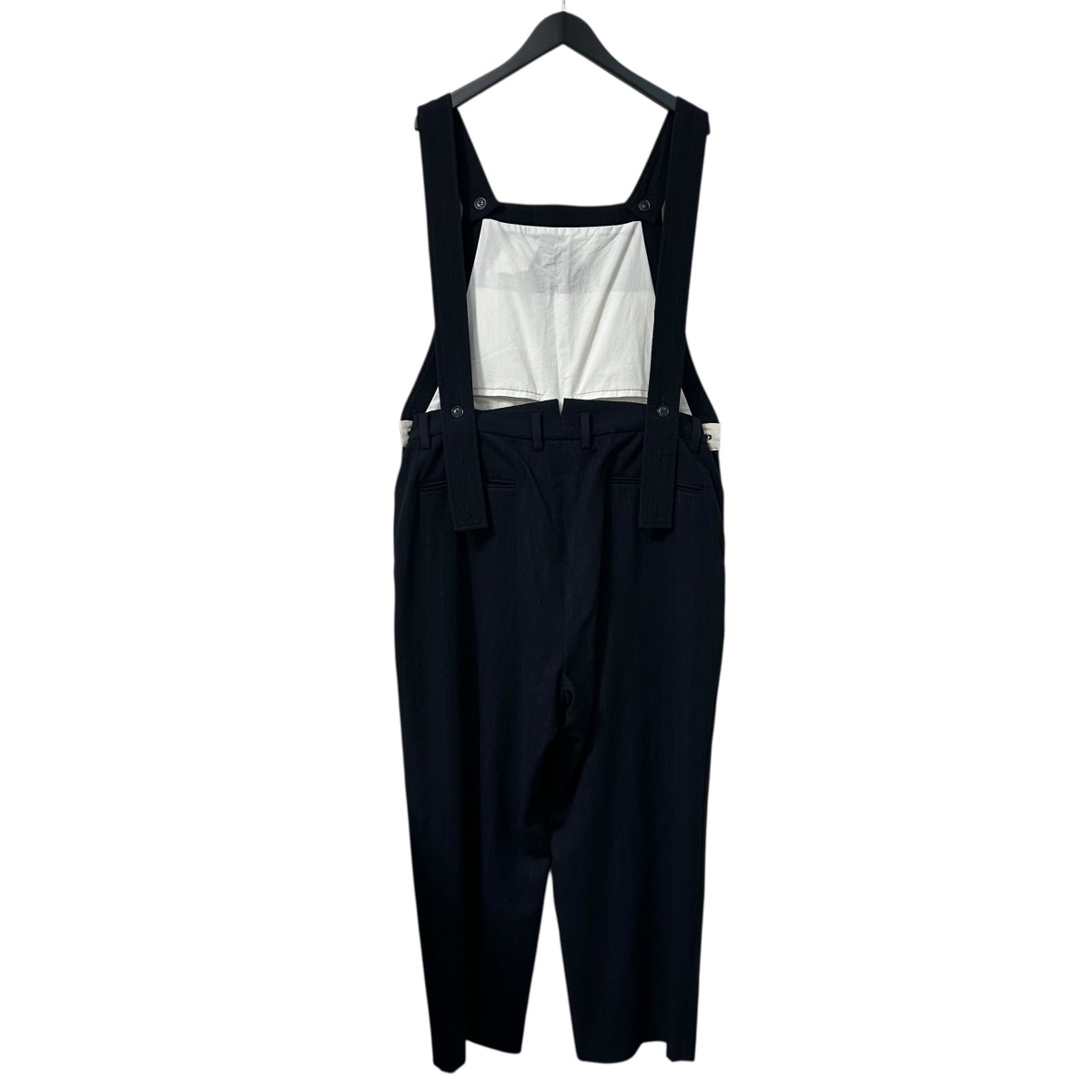 【中古】URU　21AW OVERALL ストライブオーバーオール 21FWS02 ネイビー サイズ：2 【311025】（ウル）