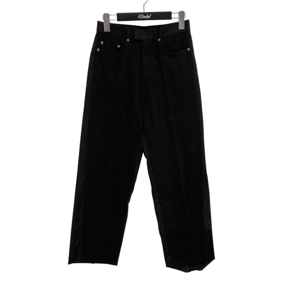 【中古】UNDERCOVERDenim Trousers Black スラックス UP1E1505 ブラック サイズ：1【価格見直し】