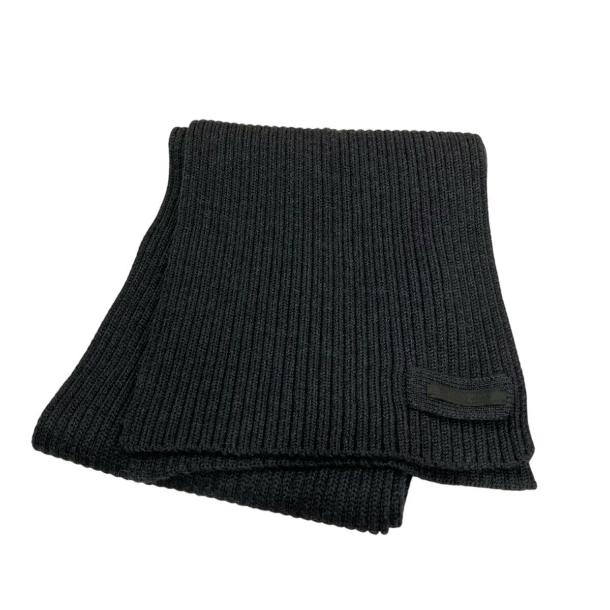 【中古】PRADAマフラー UMS180 チャコールグレー【価格見直し】