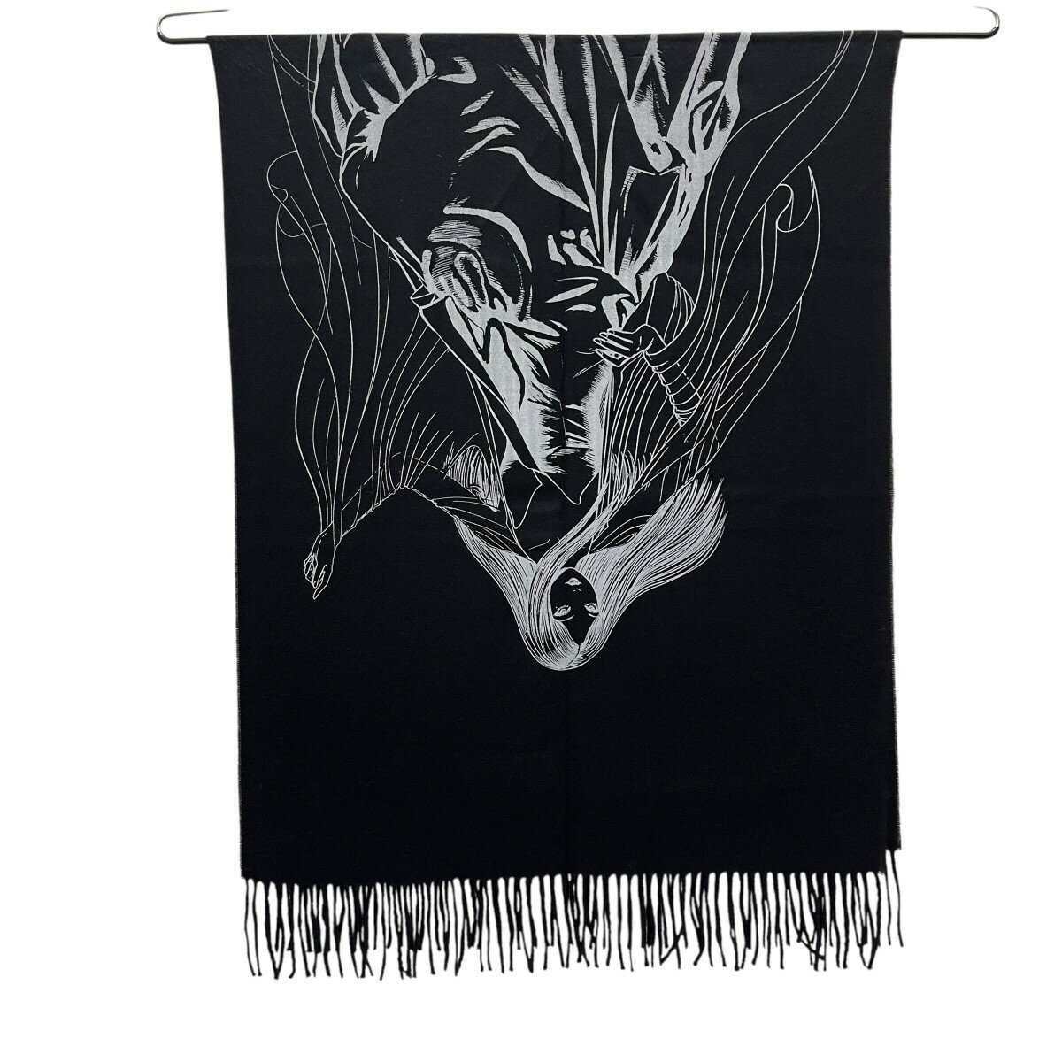 【中古】s’yte×伊藤潤二 ストール UB-L07-928 ブラック 【051125】（サイトヨウジヤマモト）