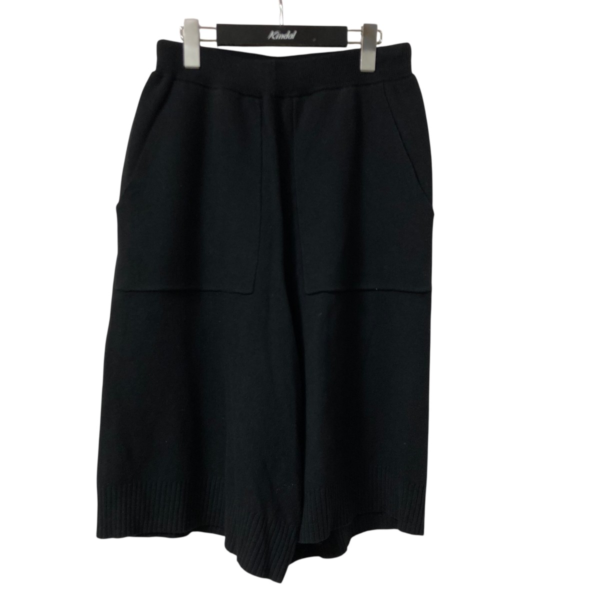 【中古】CITYSHOP 22AW HALF ニット パンツ コットンカシミヤハーフパンツ 22030042521030 ブラック サイズ:Free 【0511...