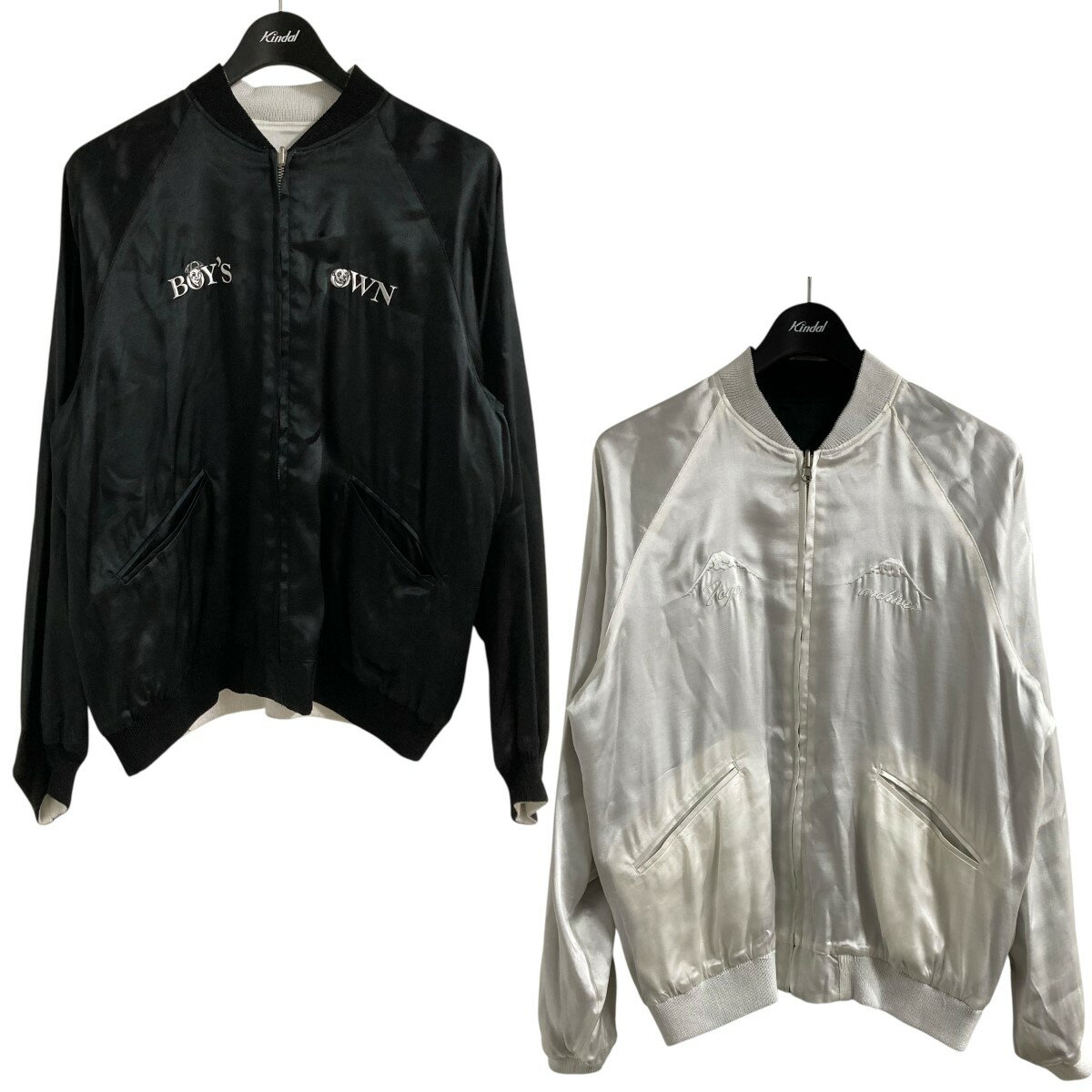 【中古】TOGA ARCHIVES　スーベニアリバーシブルジャケット ブラック サイズ：M 【071125】（トーガアーカイブス）