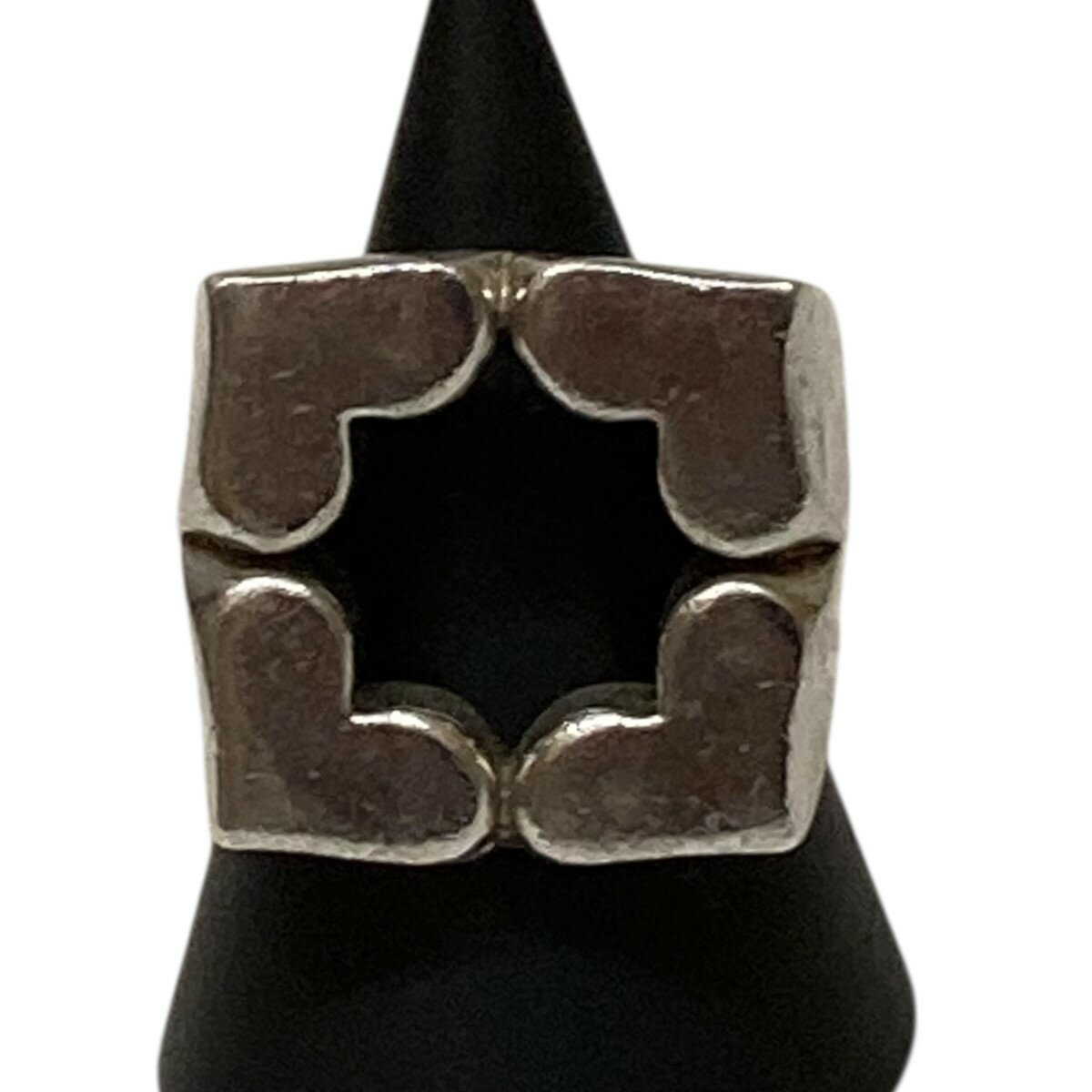 【中古】ang Le． シルバーリング シルバー サイズ：14号 【091125】（アングレ）