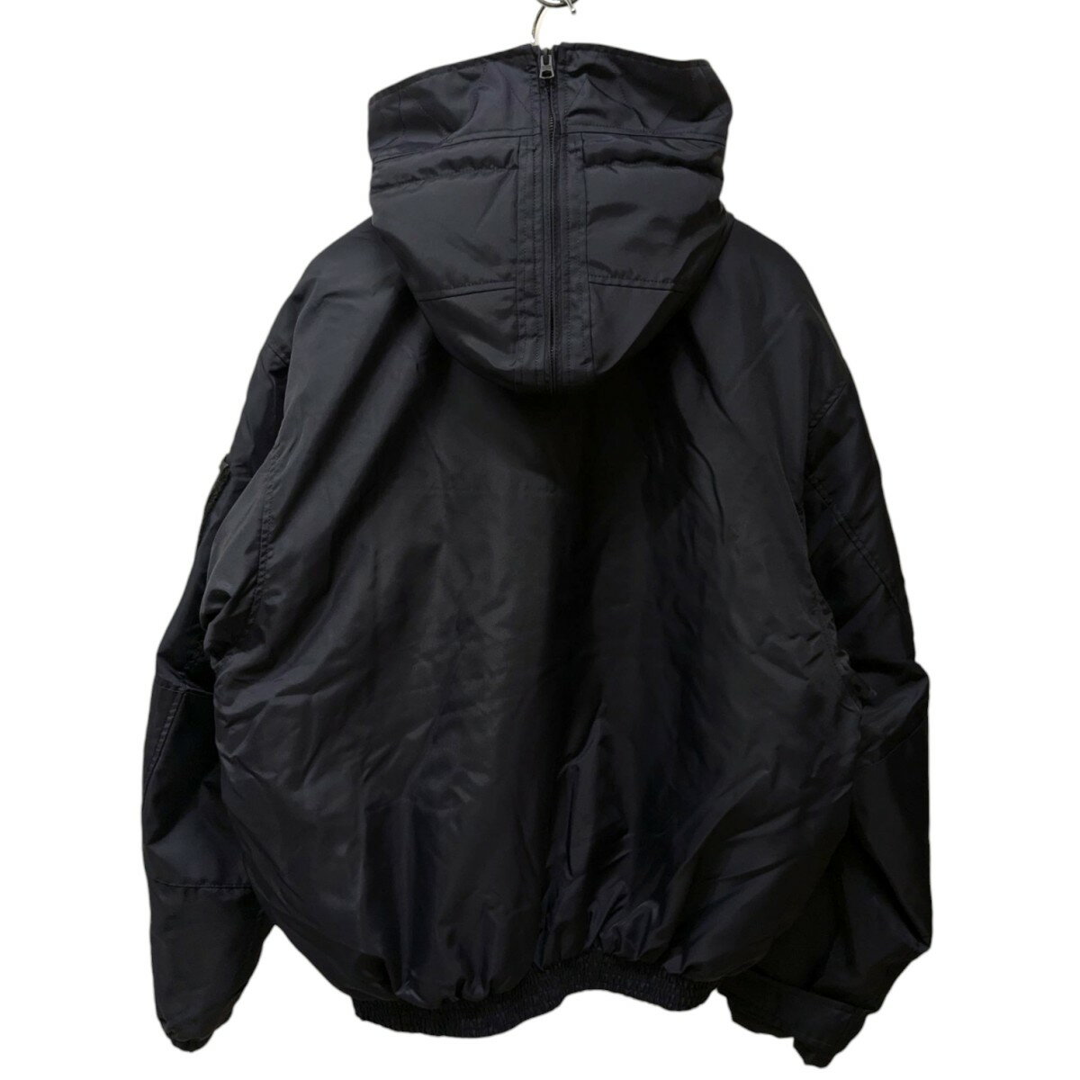 【中古】N．HOOLYWOOD×ALPHA　24AW TEST PRODUCT EXCHANGE 中綿ブルゾン TA0235-9001 ネイビー サイズ：M 【111125】（エヌハリウッド×アルファ）