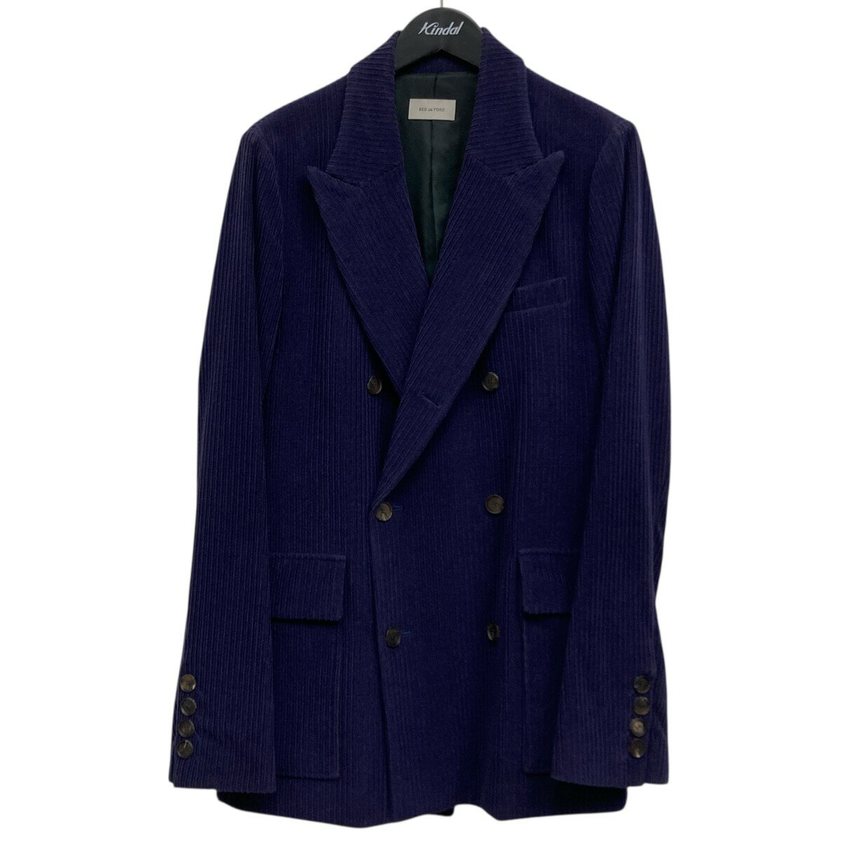 【中古】BED J．W． FORD　テーラードジャケット パープル サイズ：1 【111125】（ベッドフォード）