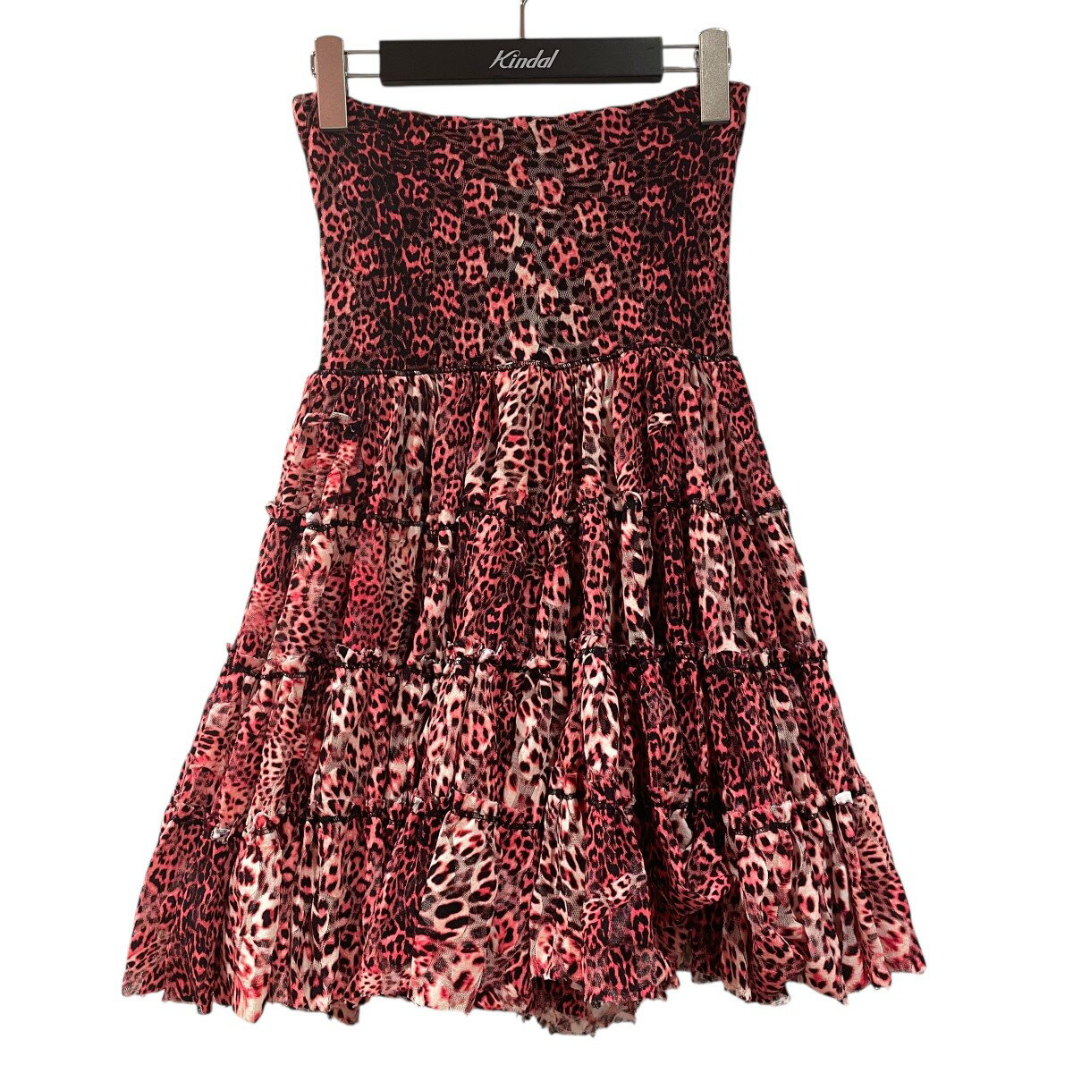 【中古】Jean Paul GAULTIER SOLEIL　スカート SKJL-CA1-1039 ショッキングピンク サイズ：S 【111125】（ジャン ポール ゴルチエ ソレイユ）