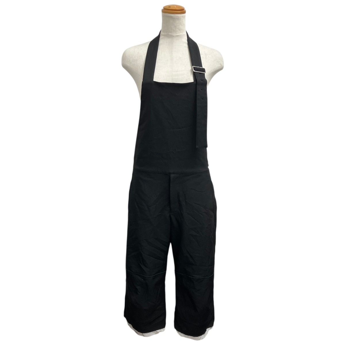 【中古】BLACK COMME des GARCONS　オールインワン 1K-A002 ブラック サイズ：M 【121125】（ブラックコムデギャルソン）