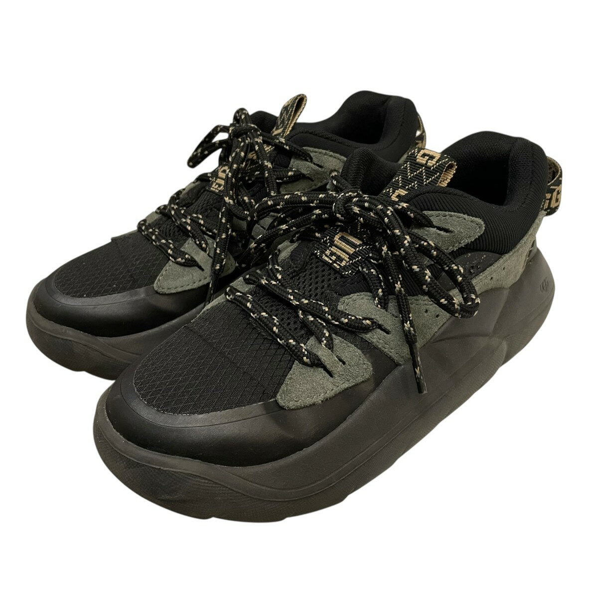 【中古】UGG　W LA ALTO LACE OUTDOOR スニーカー 1152734 ブラック サイズ：24 【121125】（アグ）