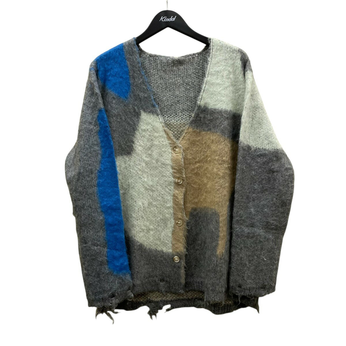 【中古】PAMM　ニットカーディガン PM1197 ベージュ サイズ：F 【121125】（パム）