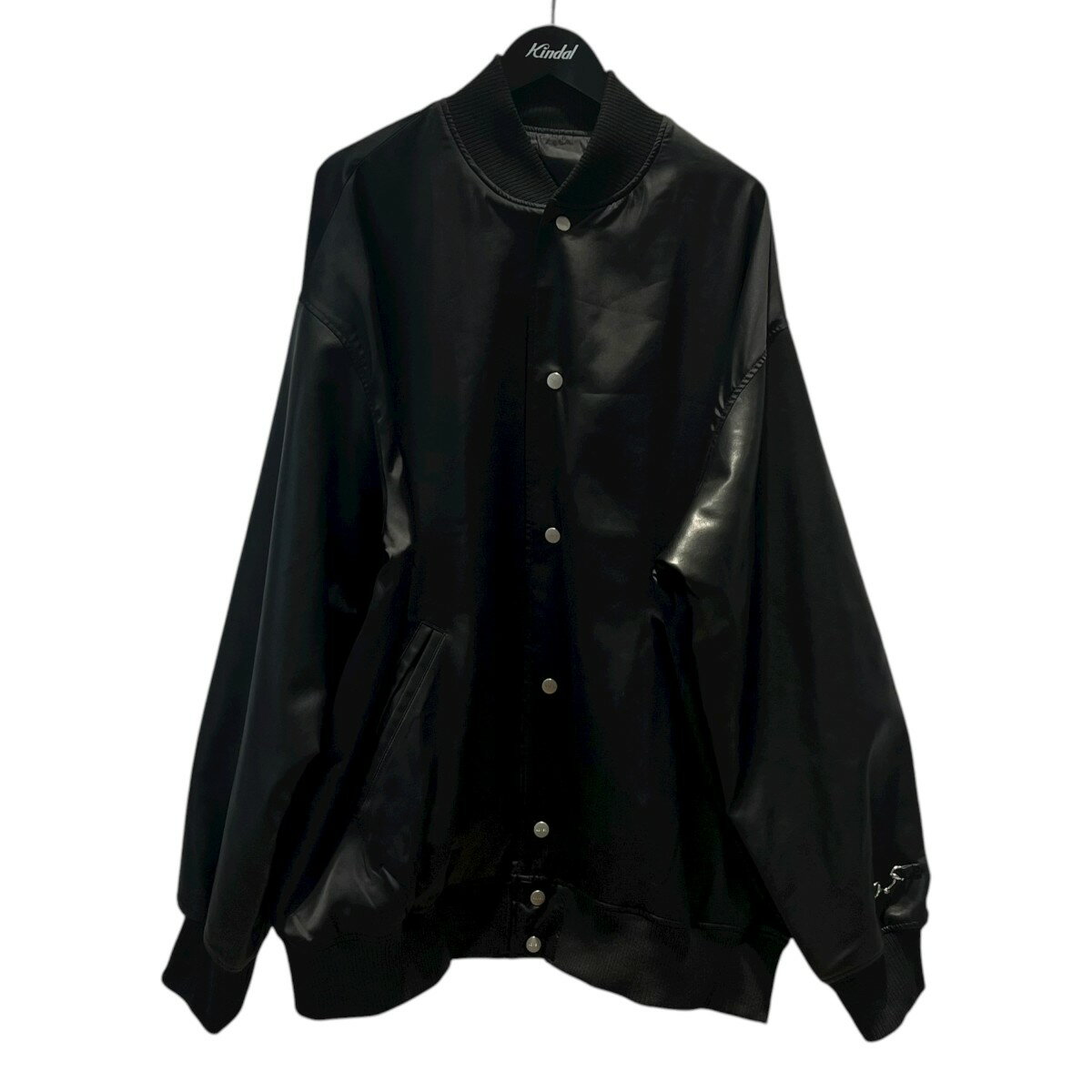 【中古】ADRER　スタジアムスカジャンパー ADTOY0923001 ブラック サイズ：L 【121125】（アドラー）