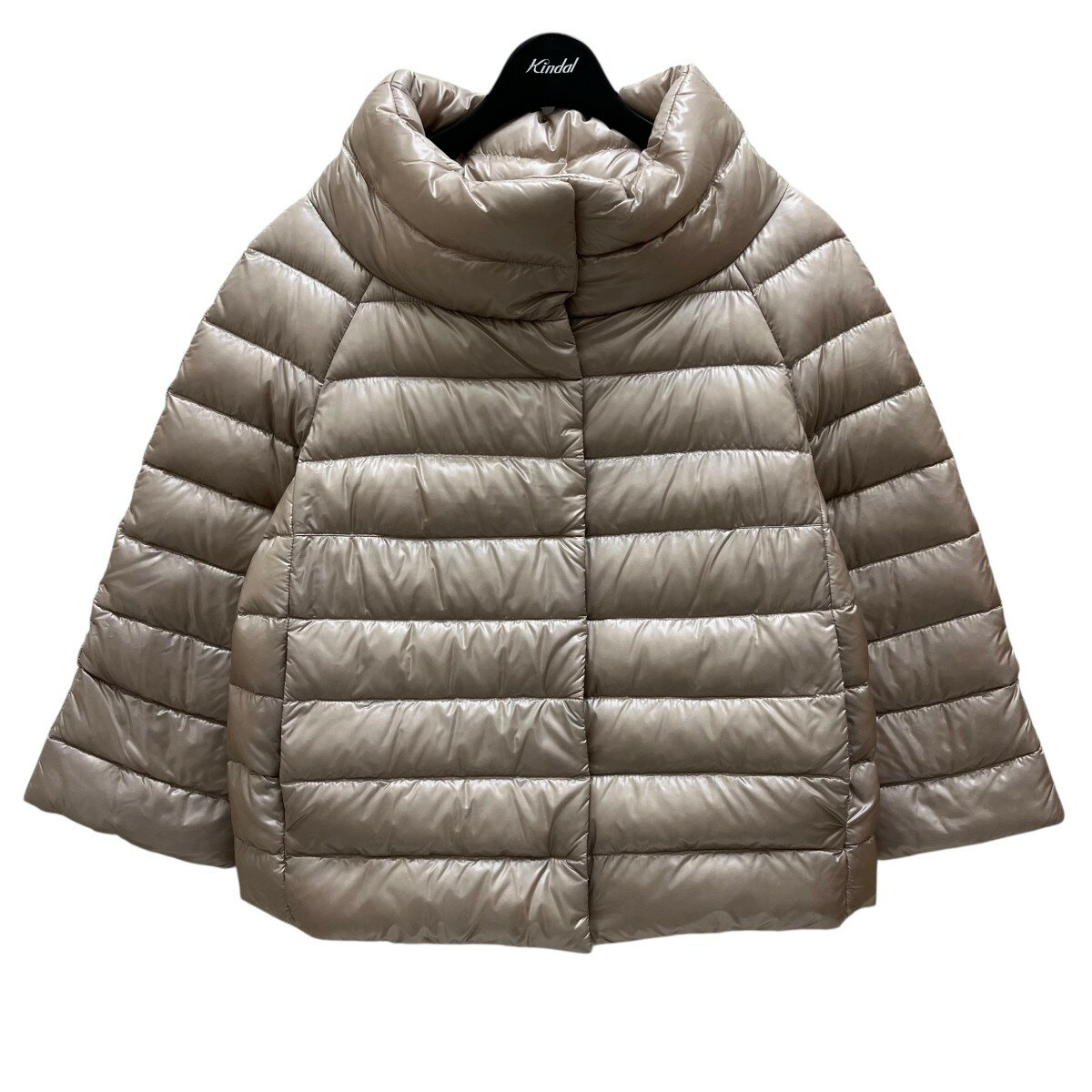 【中古】HERNO　ダウンジャケット PI0046DIC-1217Z-1985 ベージュ サイズ：42 【131125】（ヘルノ）(4)