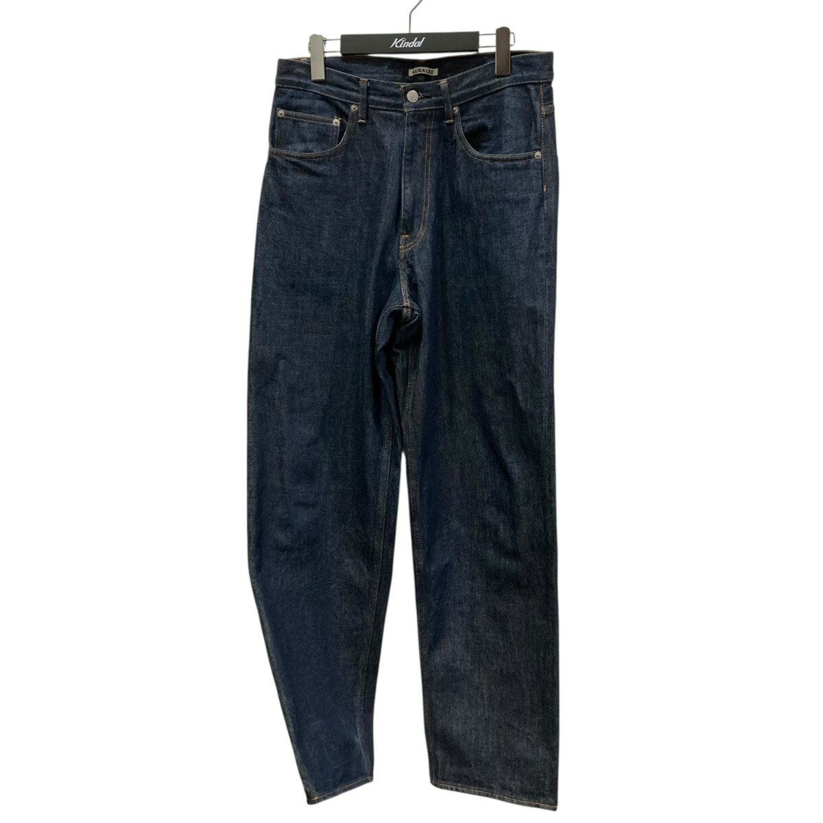 AURALEE ミディアムウォッシュインディゴ デニムパンツ AURALEE ミディアムウォッシュインディゴ デニムパンツ