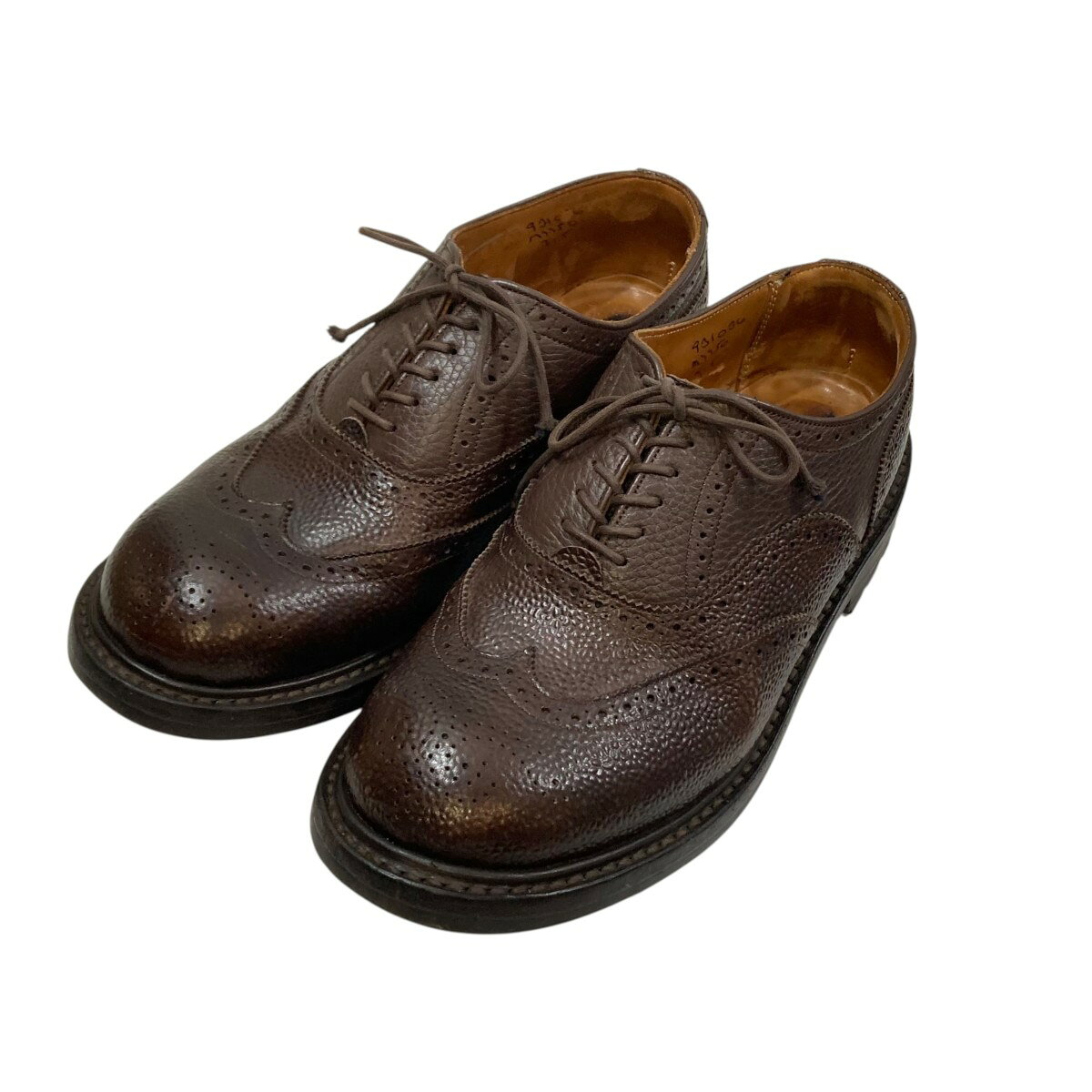 【中古】QUILP by Tricker’s　レザーシューズ ブラウン サイズ：7.5 【131125】（クイルプ バイ トリッカーズ）(4)