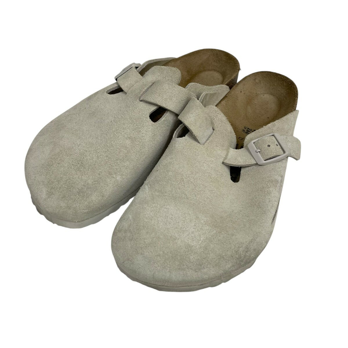 【中古】BIRKENSTOCK ボストン サンダル グレー サイズ：26.0cm 【131125】（ビルケンシュトック）