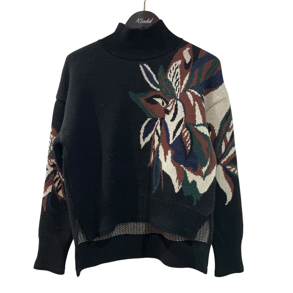 【中古】MURRAL　タートルネックニット MU21CR-0501 ブラック サイズ：2 【141125】（ミューラル）(4)