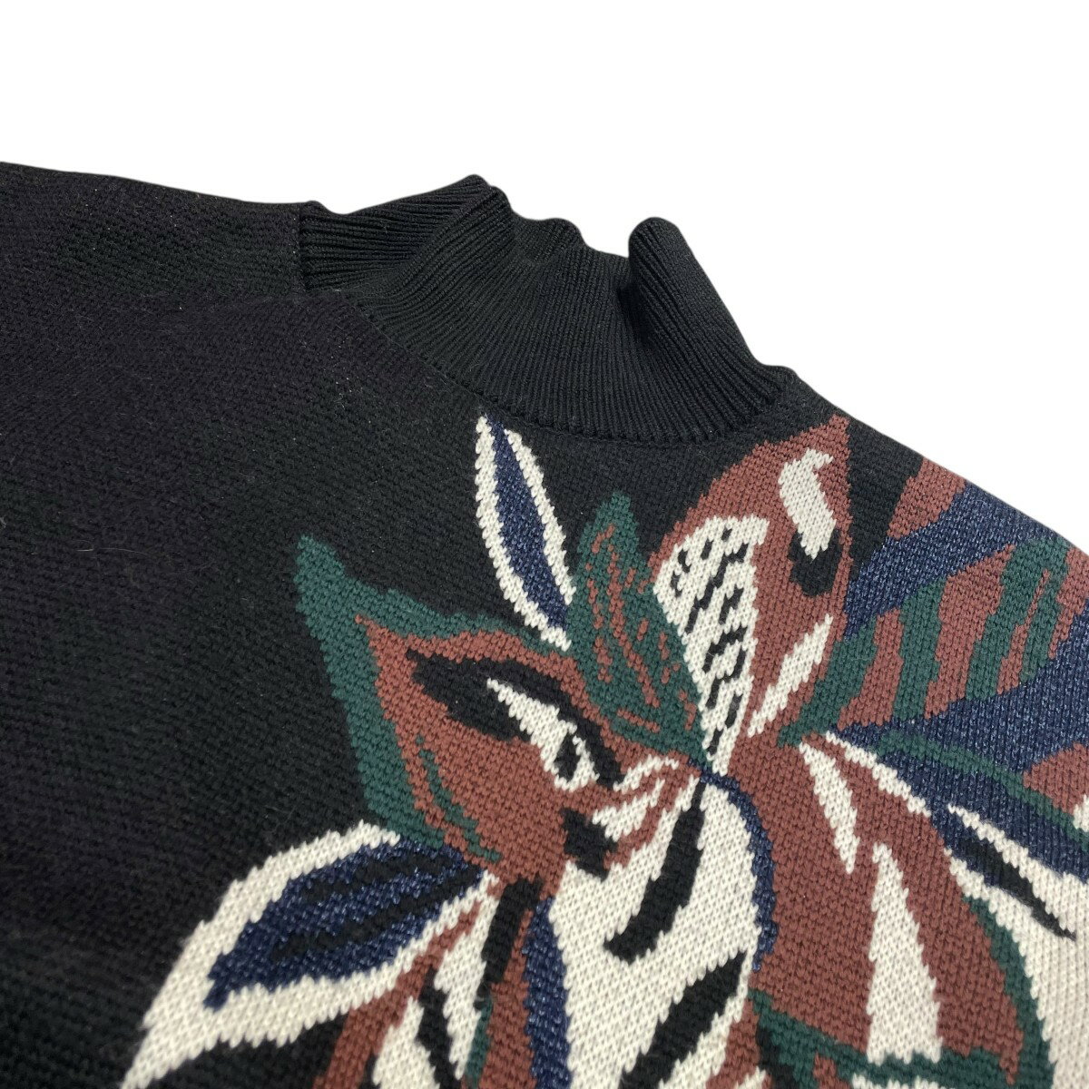 【中古】MURRAL　タートルネックニット MU21CR-0501 ブラック サイズ：2 【141125】（ミューラル）