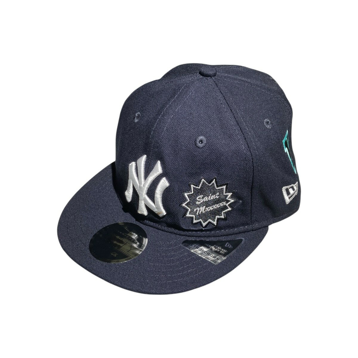【中古】SAINT MICHAEL　NE_CAP ／ YANKEES キャップ SM-HR8-0000-C50 ダークネイビー 【151125】（セントマイケル）(4)