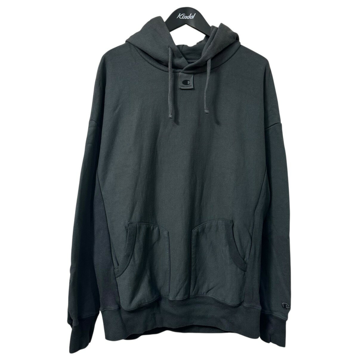 【中古】Champion×CRAIG GREEN　フーディ 215620 510409 グレー サイズ：M 【171125】（チャンピオン×クレイググリーン）(4)