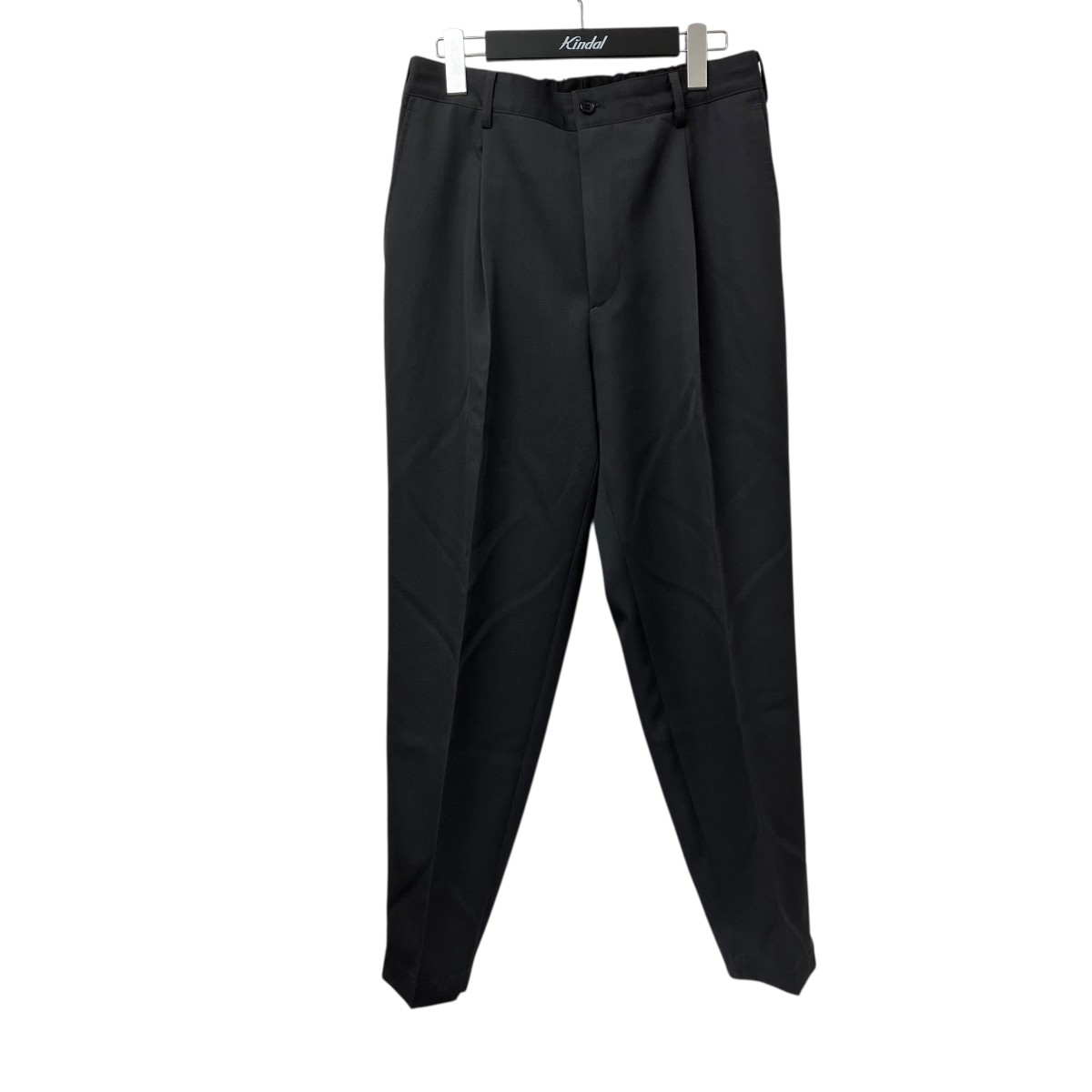 【中古】Graphpaper　SCALE OFF WOOL TAPERED TROUSERS パンツ GM233-40170B ダークグレー サイズ：1 【181125】（グラフペーパー）(4)