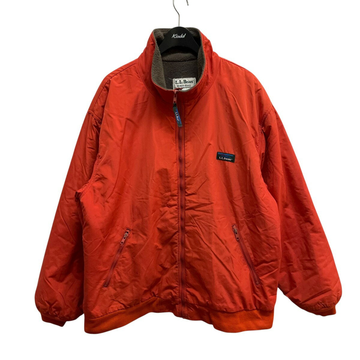 【中古】L．L．Bean 90s WARM UP JACKET ブルゾン オレンジ サイズ：XXL 【191125】（エルエルビーン）