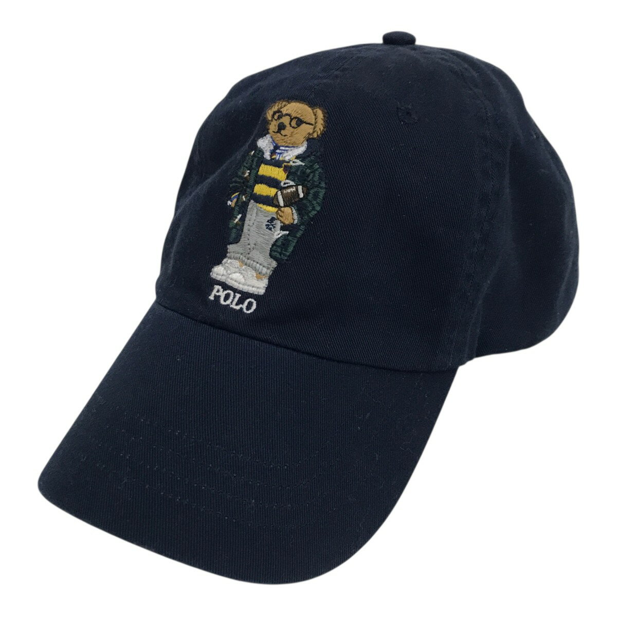 【中古】POLO RALPH LAUREN　ポロベア キャップ ネイビー 【191125】（ポロラルフローレン）(4)