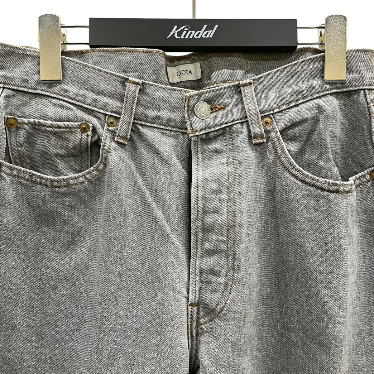 【中古】CIOTA　デニムパンツ PTM-1STB グレー サイズ：30 【201125】（シオタ）