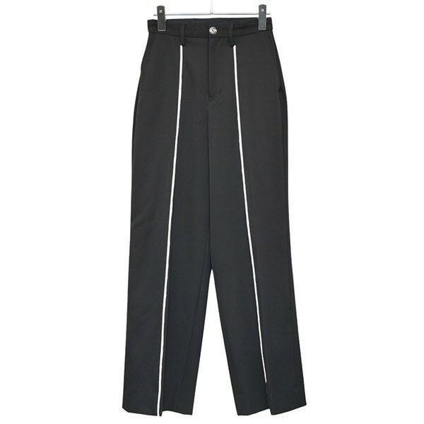 【中古】OUAT MORSE センターステッチスラックスパンツ M-20-003-07 ブラック サイズ:表記なし 【191125】(オーユーエーティー)