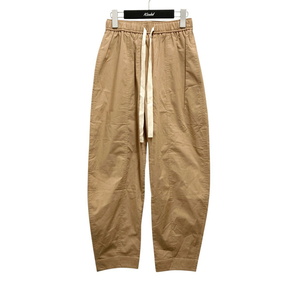 【中古】Lee Mathews　コットンパンツ 3310600106 ベージュ サイズ：0 【211125】（リー・マシュー）