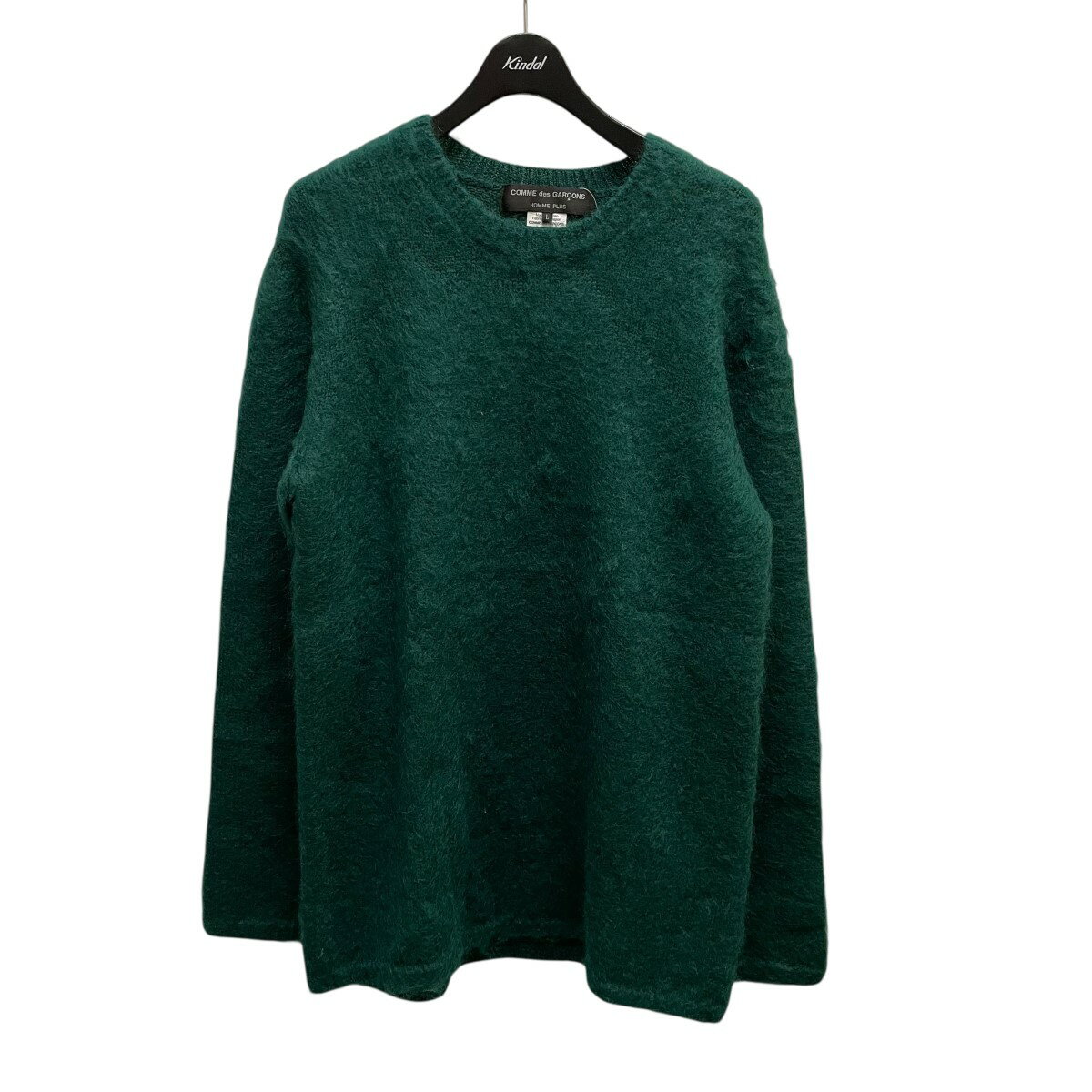 【中古】COMME des GARCONS HOMME PLUS　ニット PJ-N005 AD2022 グリーン サイズ：L 【211125】（コムデギャルソンオムプリュス）