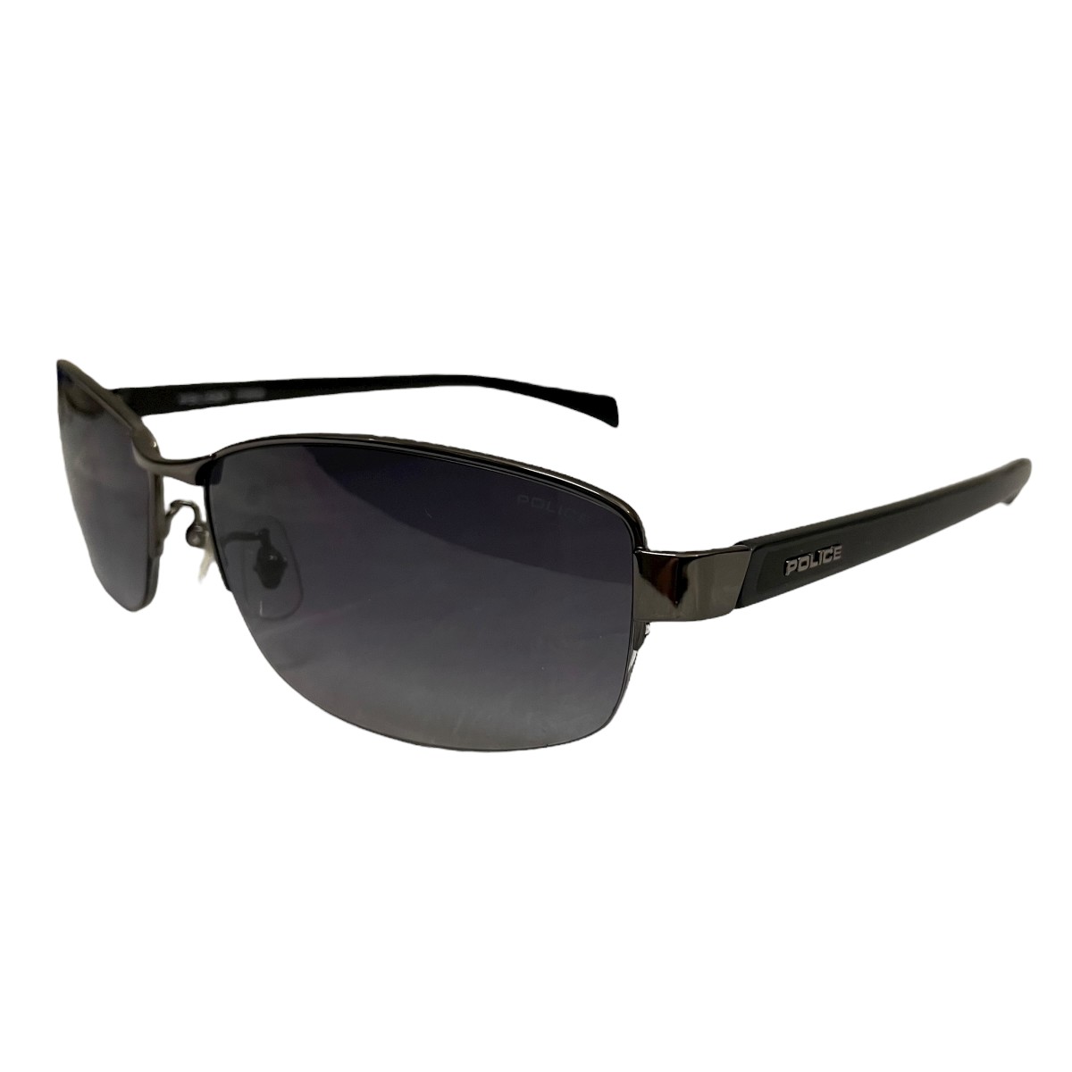 【中古】POLICE　サングラス SPL272J ブラック×グレー 【...(4)