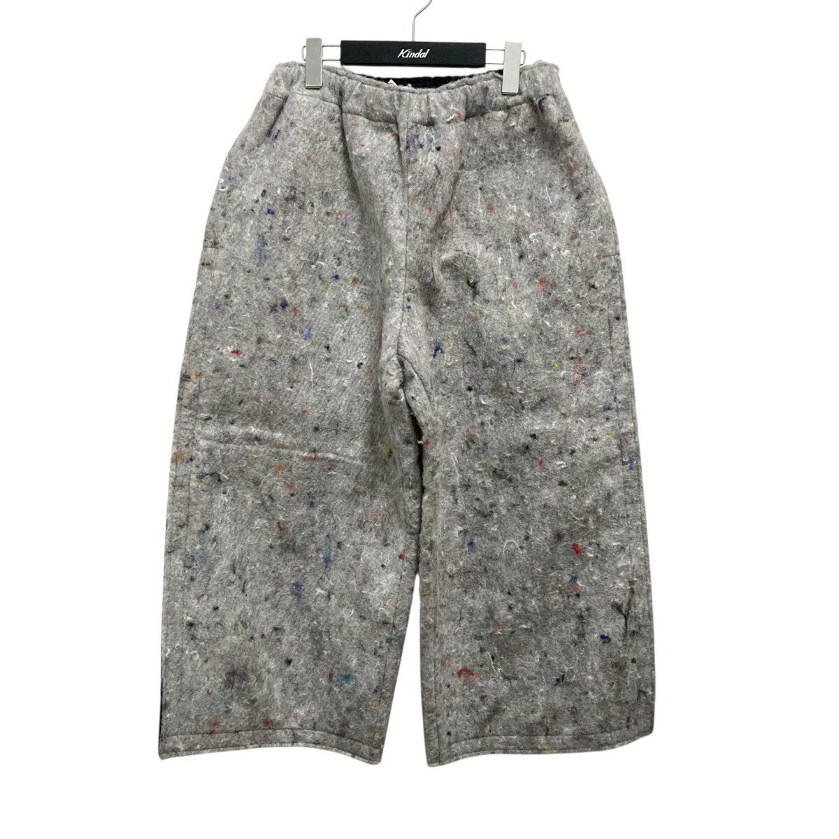 【中古】COMME des GARCONS 22AW ワイドパンツ GJ P003 グレー サイズ:S 【241125】(コムデギャルソン)