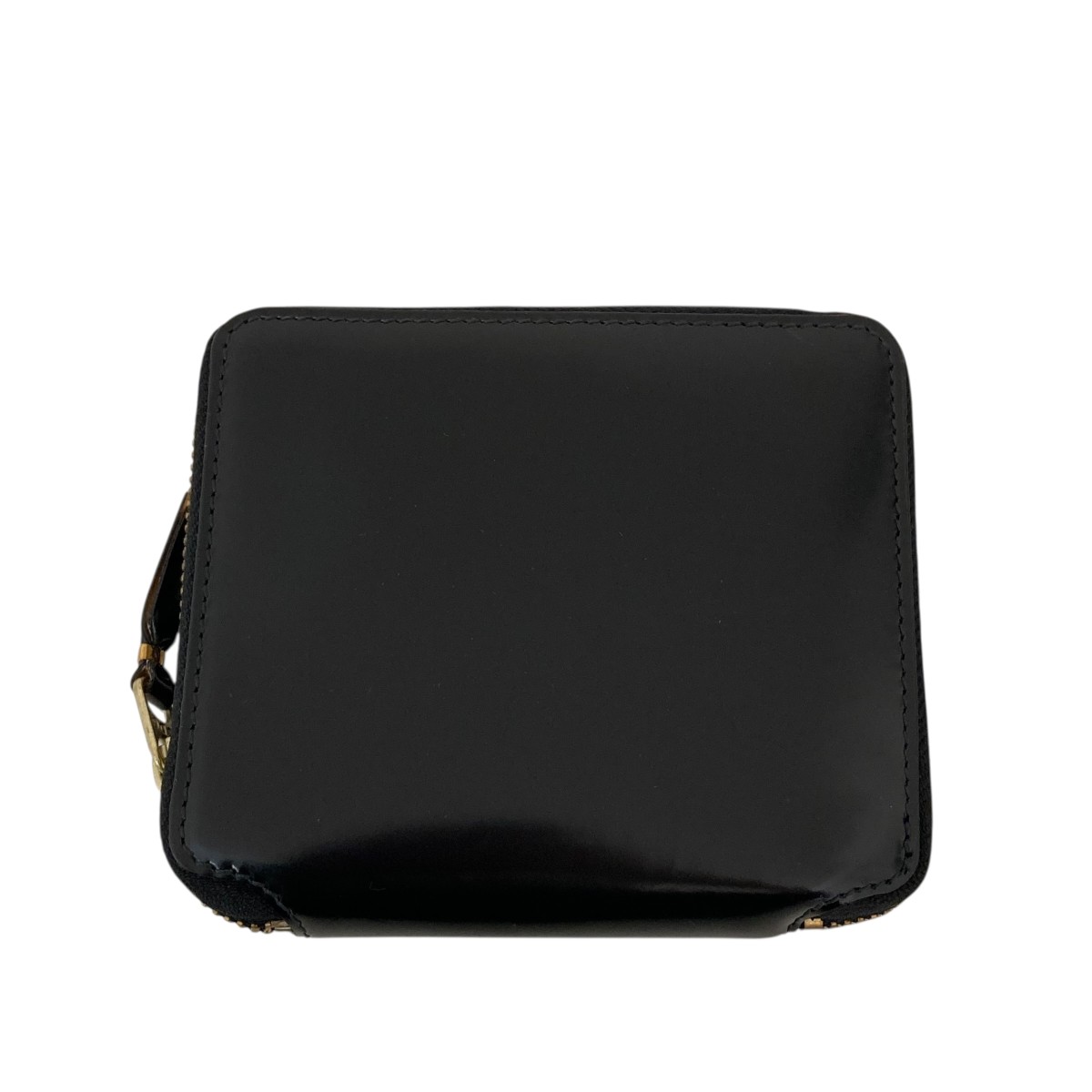 【中古】COMME des GARCONS　MIRROR INSIDE 2つ折り財布 SA2100MI ブラック 【241125】（コムデギャル..